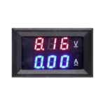 0.28″ 5 Wires Red Led Digital Dual DC 100V 10A Voltmeter Ammeter - Image 2