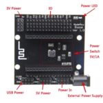 NodeMCU Baseboard ESP8266 Serial Port Baseboard Lua WIFI Development Board - Image 2
