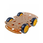 4 Wheels DIY Smart car 4WD Smart Robot Car Chassis Kit For student DIY experiments