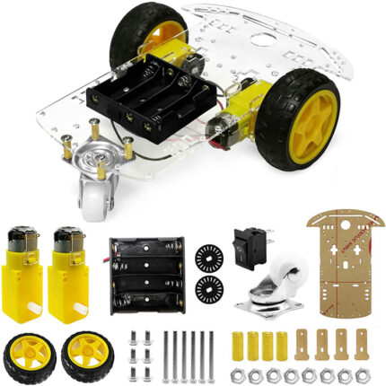 Arduino-car-two-wheel-chasis