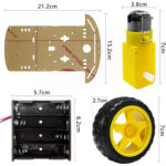 Arduino-car-two-wheel-chasis