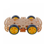 4 Wheels DIY Smart car 4WD Smart Robot Car Chassis Kit For student DIY experiments - Image 2