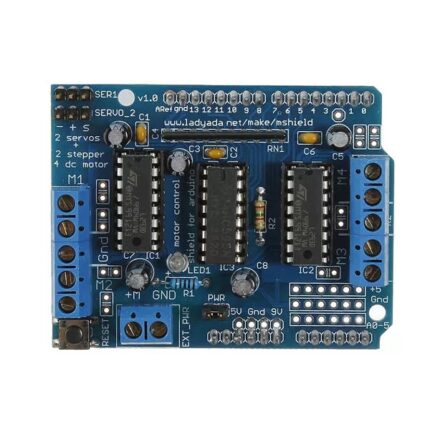 L293D Motor Driver:Servo Shield for Arduino