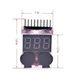 LiPo Battery Voltage Checker 1S-8S with Buzzer - Image 2