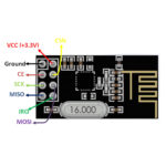 M177 NRF24L01 2.4GHz Antenna Wireless Transceiver Module - Image 2