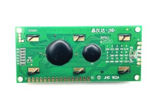 Original JHD 16x2 Character LCD Display With Yellow Backlight - Image 4