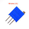 100 ohm ( Ω ) multi turn trimpot variable resistors 3296W-1-105LF