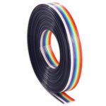 Multicolor Flat Ribbon Cable 10 wire (Pack of 1 meter)