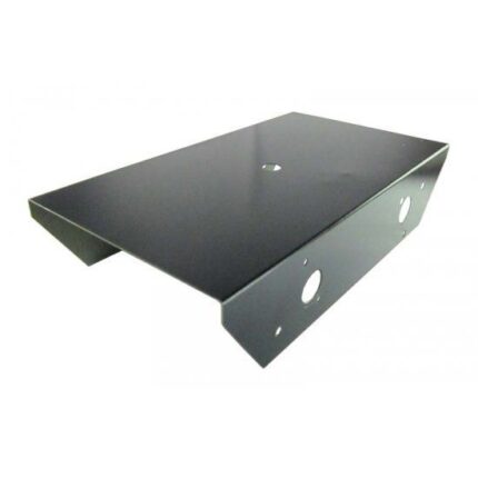 4 Wheel Metal Chassis Black for Robotic DIY Car