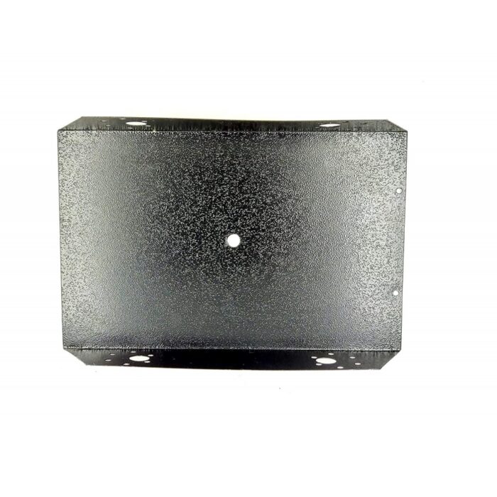 4 Wheel Metal Chassis Black for Robotic DIY Car