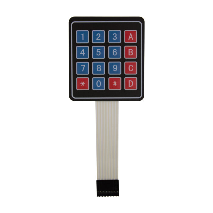 16 Key 4 X 4 Switch Keypad Membrane for Arduino, ARM and other MCU - Image 3