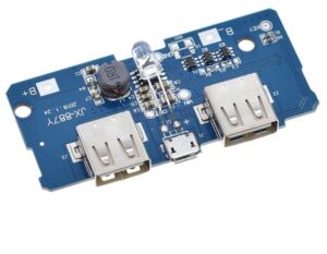 Dual Micro USB 3.7v to 5V 2A Power Bank DIY 18650 LiPo Charger