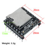 MP3-TF-16P MP3 SD Card Module with Serial Port - Image 3