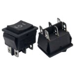 15/30A 250V DPDT ON-OFF-ON Rocker Switch