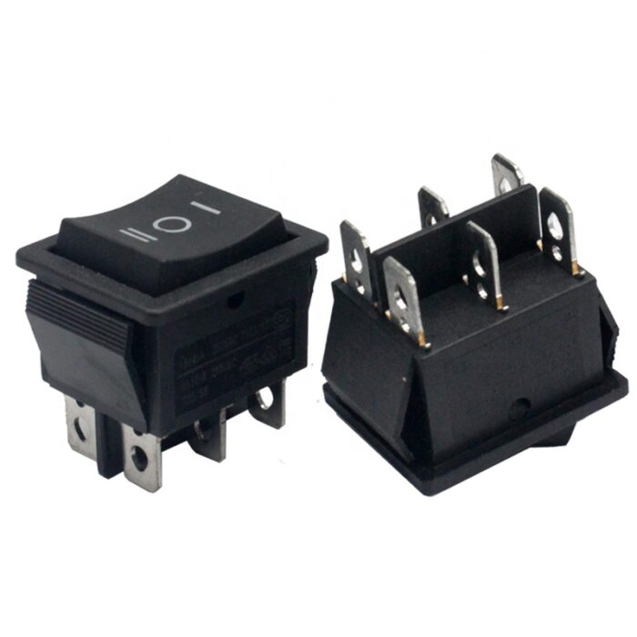 15/30A 250V DPDT ON-OFF-ON Rocker Switch