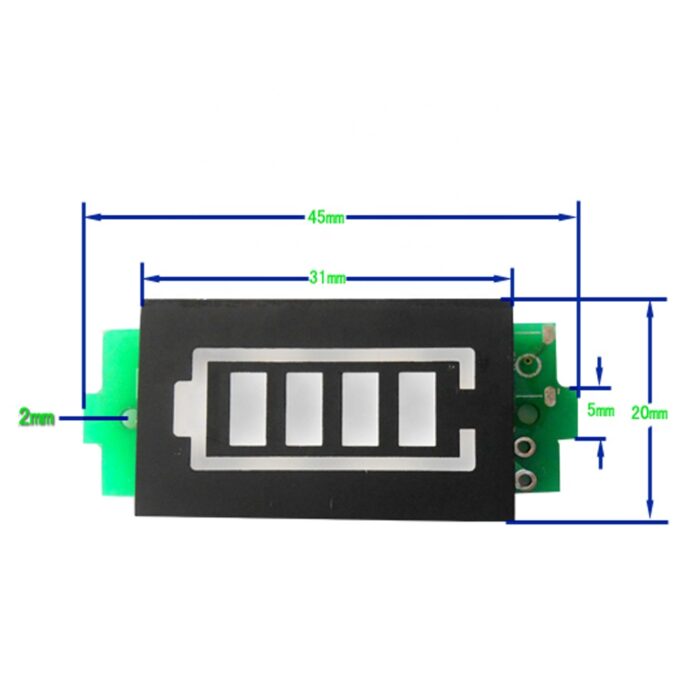 2S 18650 Li-po Lithium Battery Capacity Indicator Module - Image 3