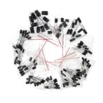 120 Pcs Electrolytic CapacitorAssortment Set Package 12 Values x 10pcs 16V 25V 50V