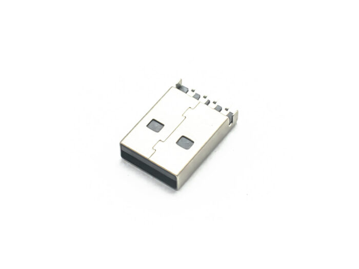 USB A-type Plug Male PCB R/A Connector