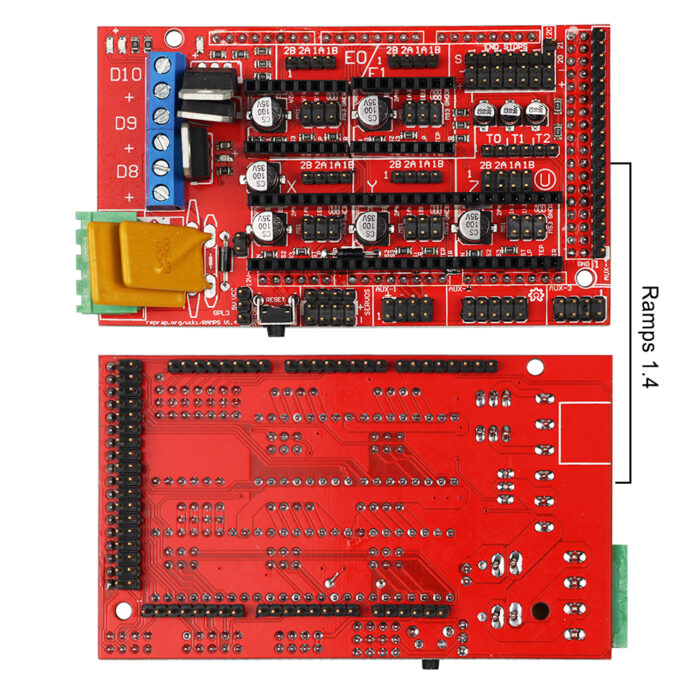 3D Printer Controller Board RAMPS 1.4 Arduino Mega Shield RepRap Prusa Model