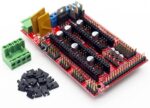 3D Printer Controller Board RAMPS 1.4 Arduino Mega Shield RepRap Prusa Model