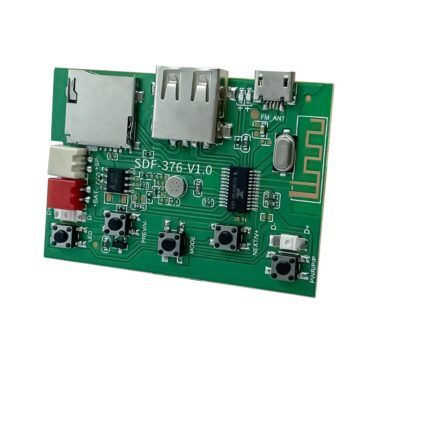 Output: Single channel Digital Audio Output Input:- USB/SD Card Slot/Bluetooth/FM. DIY speakers and modified audio/car rare weapon Support MP3/WMA/WAV/ format music. Power Source: USB & Battery. Battery supply voltage: 5v.