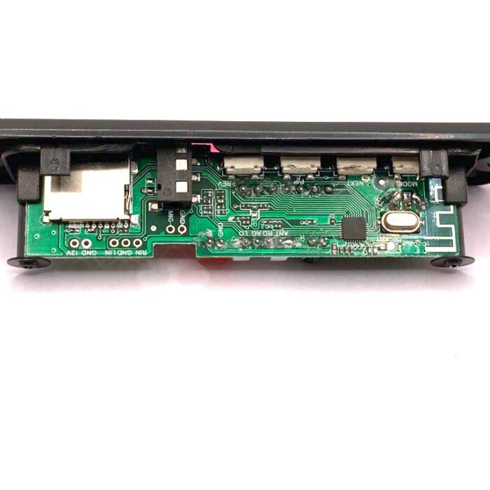 Comes with IR Remote Control, Stereo Digital Audio Output Can be used as an audio receiver, Support USB/TF Card Slot/Bluetooth/FM/AUX switching, also supports folder selection and playback