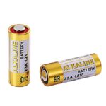 GP 23A 23AE-C5 A23 MN21 LRV08 12Volt Alkaline Batteries High Voltage Cell
