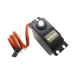 Tower Pro SG5010 is a high quality but really low-cost servo for all your mechatronic needs. It comes with a 3-pin power and control cable, even a dozen of hardware as shown