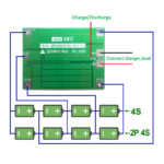 4 Series 40A 18650 Lithium Battery Protection Board