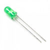 3mm green led