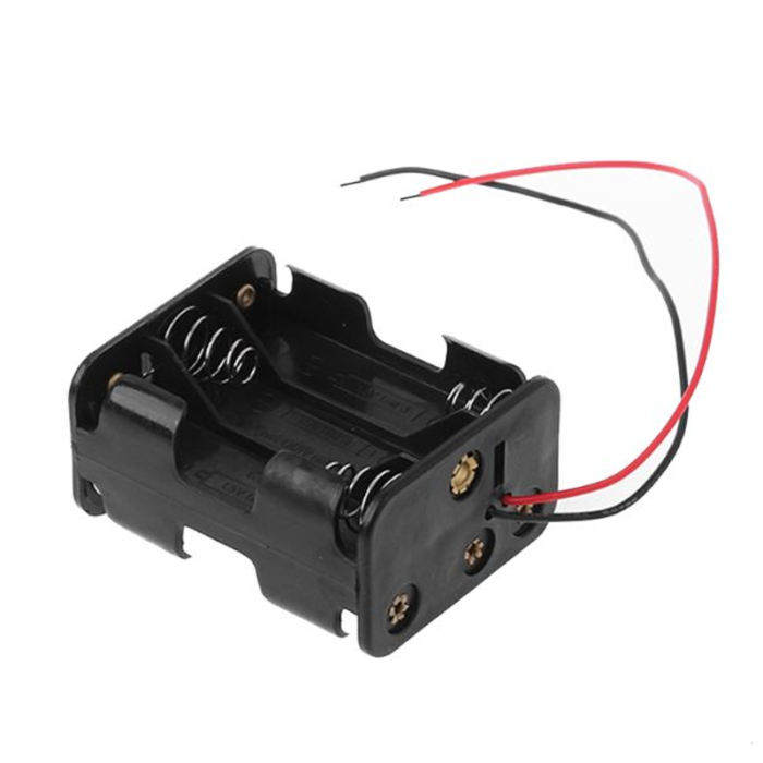 6 x AA Battery Holder Box