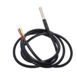 DS18B20 Water Proof Temperature Probe – Black (1m) - Image 2