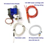 E3D v6 All Metal J-Head Hotend Extruder 1.75mm Filament 0.4mm Nozzle - Image 4