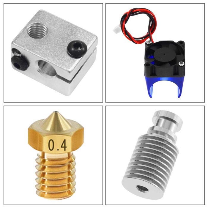 E3D V6 12V Direct Drive All-Metal Hotend Kit – 1.75mm