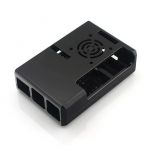 Raspberry Pi 4 Black Compact ABS Case