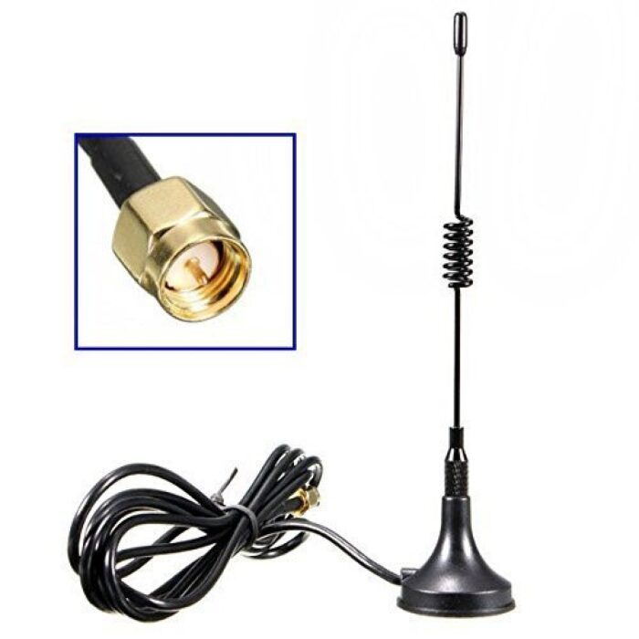GSM 3dBi Magnetic Spring Antenna 2400 – 2483 MHz - Image 2