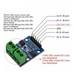 L9110S Dual Channel H-Bridge Stepper Motor Driver Module