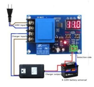 XH-M602 Digital Battery Charging Control Module 1 XH-M602 Digital Battery Charging Control Module
