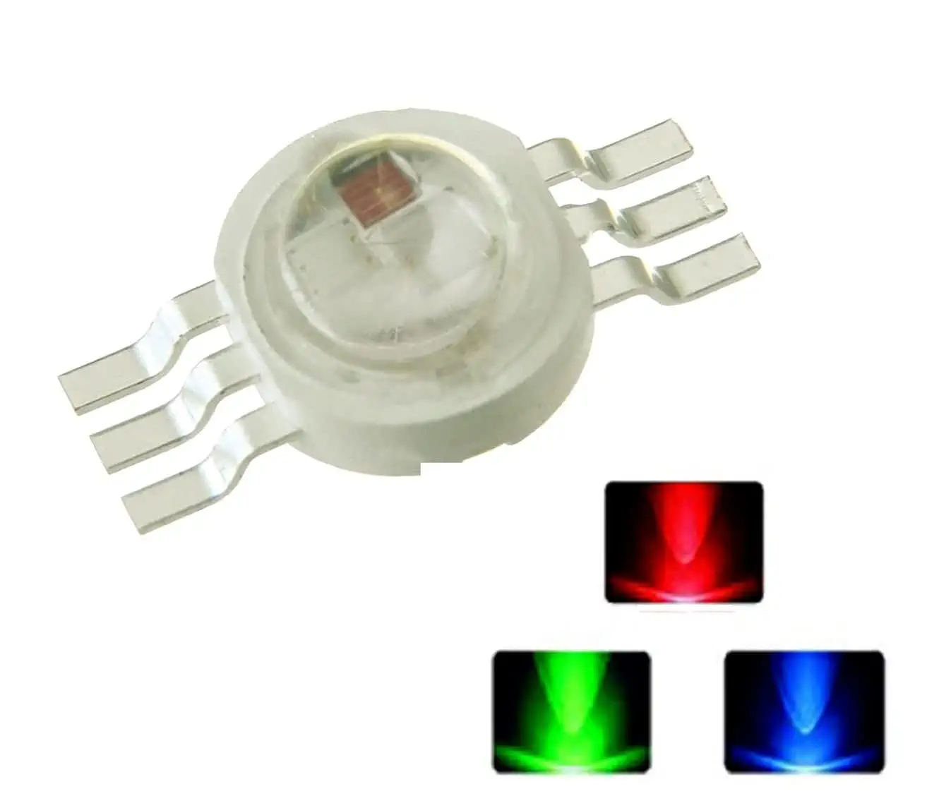 6 Pin RGB LED-1 Watt SMD