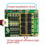 4 Series 30A 18650 Lithium Battery Protection Board 14.8V 16V with Cable - Image 3