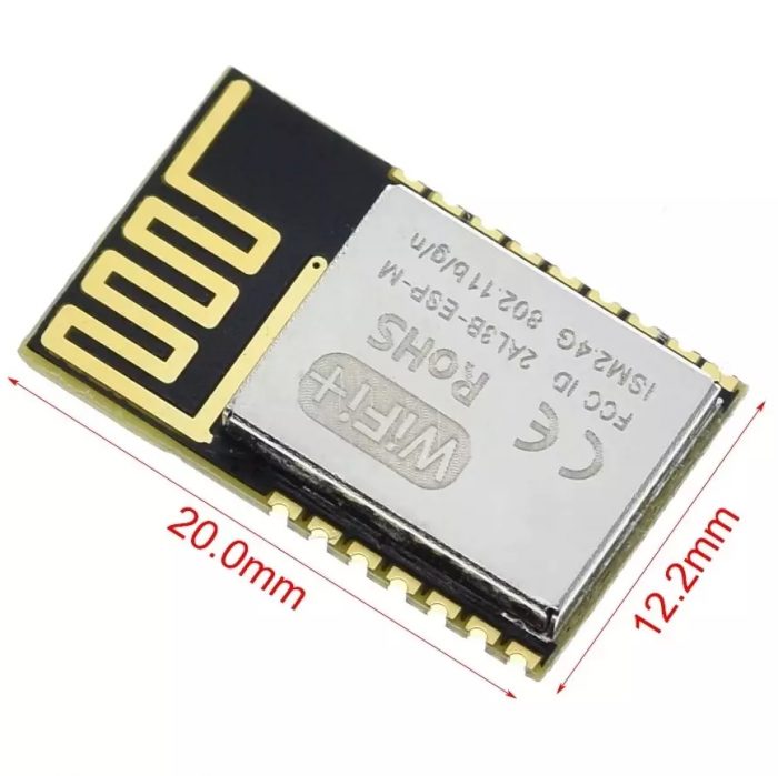 Ultra-small size Support serial to WiFi Wireless transparent transmission Long distance transmission with ultra-low power Support outboard antenna Bearing high temperature to 125 ℃, compared to the 85℃ for ESP8266.