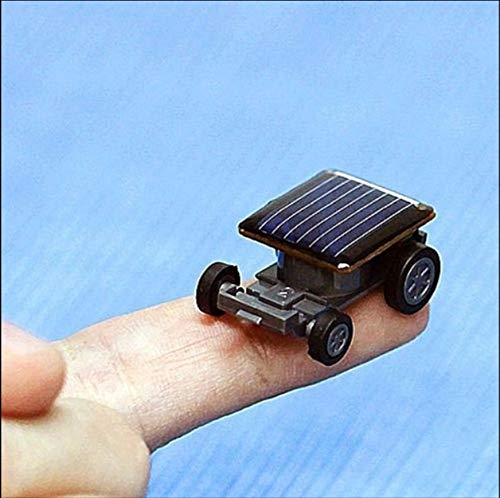 Solar Car Gadget Smallest Solar Power Mini Toy Car-5