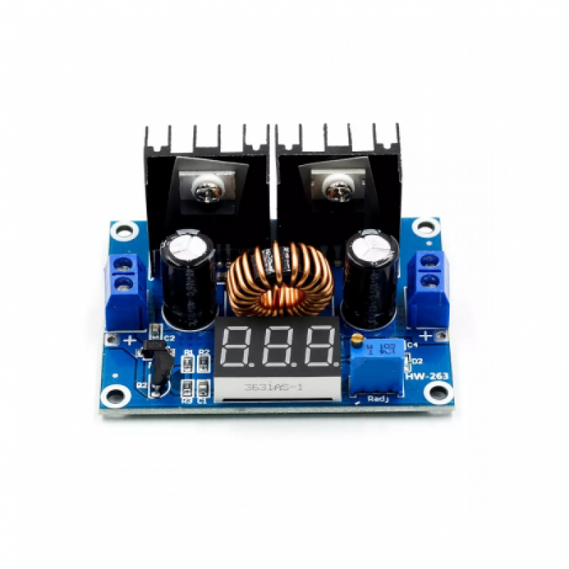 DC 4-40V 8A Voltage Regulator Module Digital PWM Adjustabl DC-DC Step Down Voltage Regulator DC XL4016E1