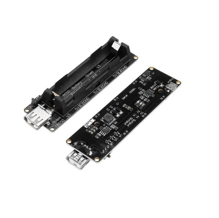 18650 Battery Holder/Development Board Compatible With Raspberry Pi3B/3B+