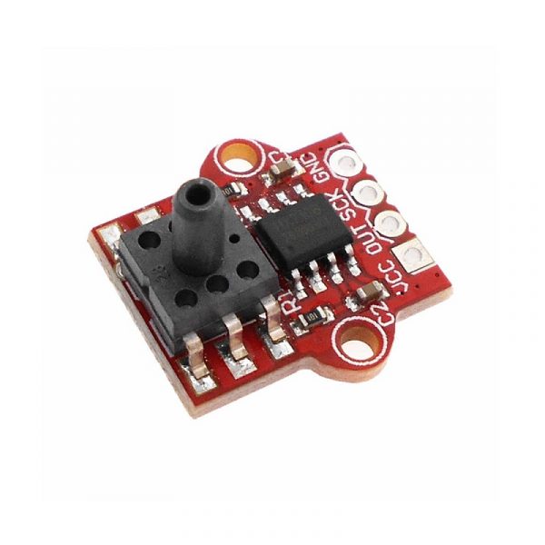 Features: Two Selectable Differential Input Channels. On-Chip Active Low Noise PGA. Selectable Gain of 32,64 and 128. On-Chip Power Supply Regulator For Load Cell and ADC Analog Power Supply. On-Chip Power-ON-Reset Simple Digital Control And Serial Interface. Package Includes: 1 x HX710B AIR PRESSURE (0-40KPA) SENSOR MODULE 1 x 4 Pin Male Straight Header 1 x 4 Pin Male Right Angle Header