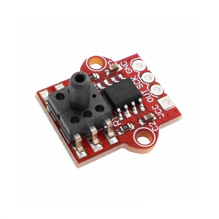 Features: Two Selectable Differential Input Channels. On-Chip Active Low Noise PGA. Selectable Gain of 32,64 and 128. On-Chip Power Supply Regulator For Load Cell and ADC Analog Power Supply. On-Chip Power-ON-Reset Simple Digital Control And Serial Interface. Package Includes: 1 x HX710B AIR PRESSURE (0-40KPA) SENSOR MODULE 1 x 4 Pin Male Straight Header 1 x 4 Pin Male Right Angle Header