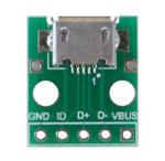 Micro USB Type B Mike Patch Straight Plug Adapter Plate Welding Head - Image 2