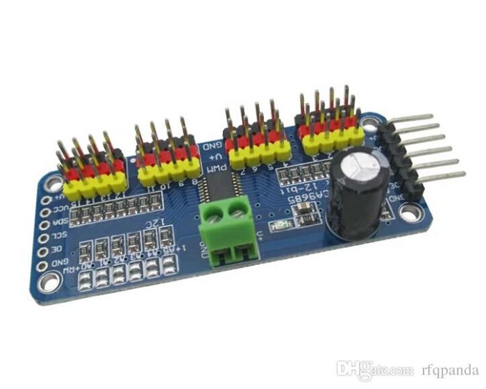 16-Channel 12-Bit PWM/Servo Driver I2C