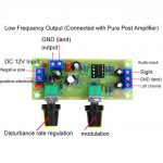 DC 10-24V 22Hz-300Hz Filter Plate Subwoofer Smart