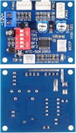 DC12V 4-Wire PWM PC Fan Temperature Control Manumotive Fan Speed Controller Module CPU High-Temperature Alarm with Buzzer with NTC 3950 Thermistor - Image 3
